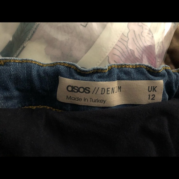 ASOS Maternity mid rise skinny jeans size 8 - Picture 7 of 7
